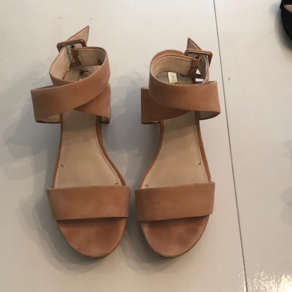 Louise et Cie Nude Pink Platform Sandals